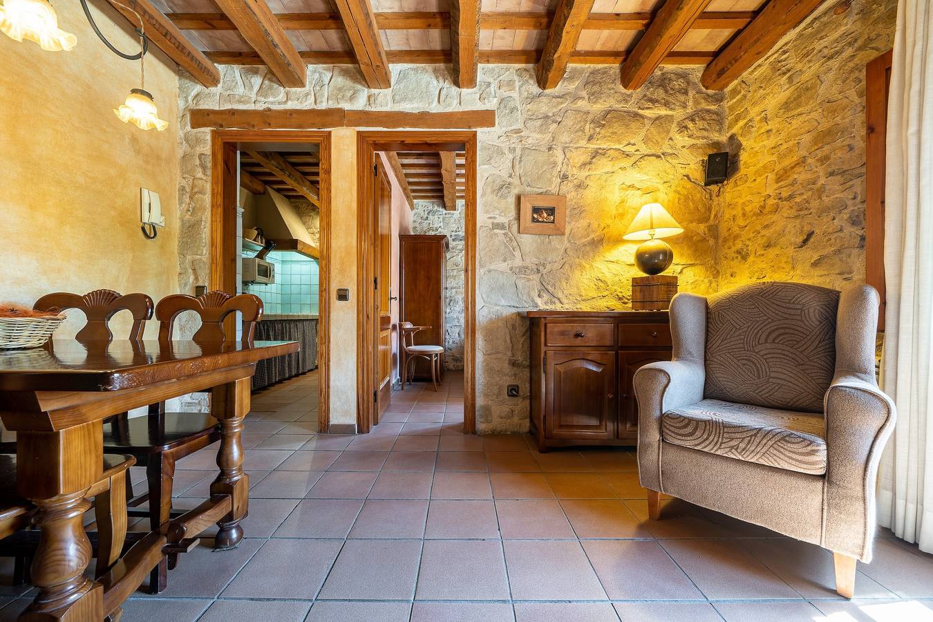 Apartamento entero, Apartamento 'El Clos 2' con balcón y Wi-Fi in Conesa, Provincia de Tarragona