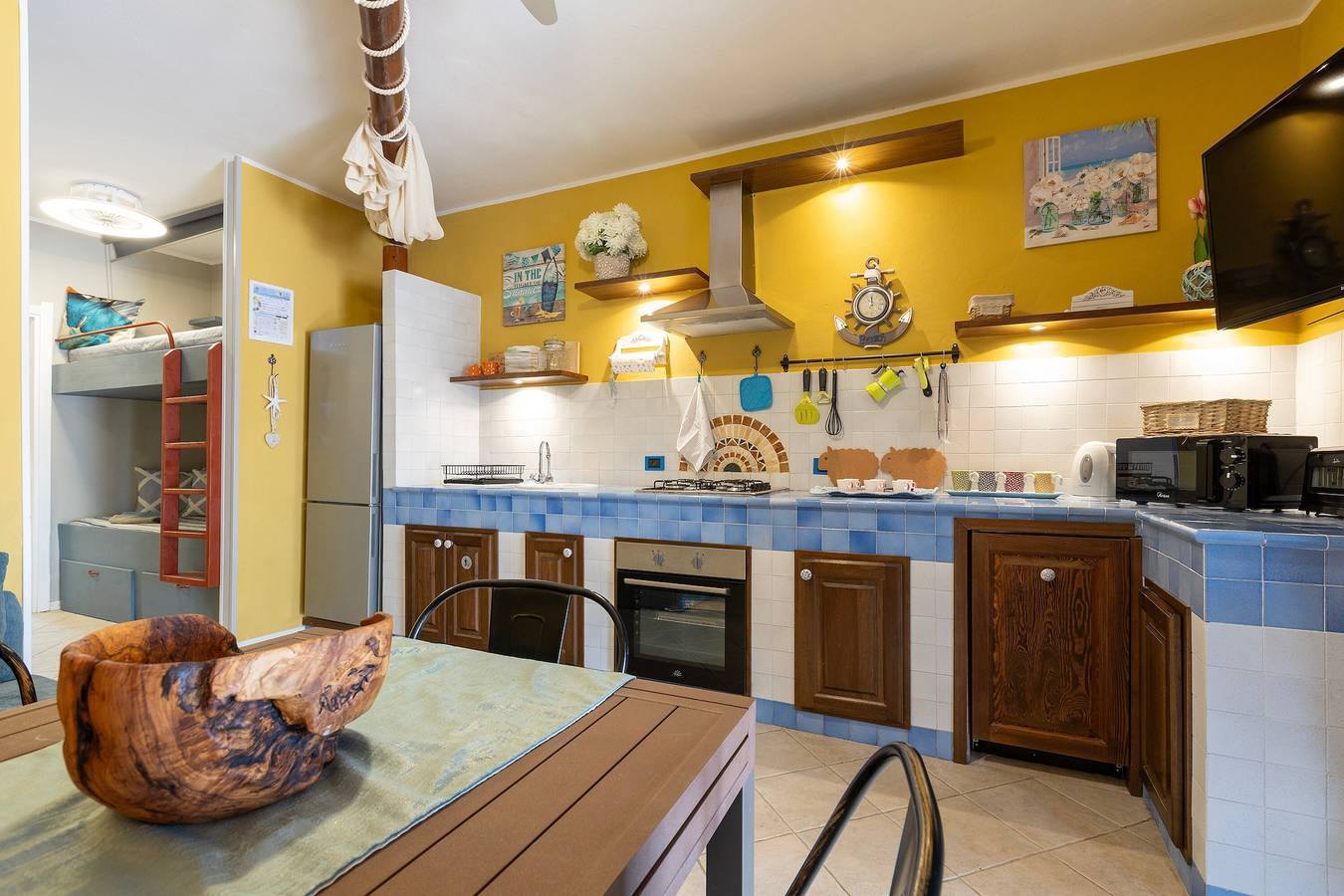 Ferienhaus 'Fiamma' mit Meerblick, privater Terrasse und Klimaanlage in Stintino, Nurra