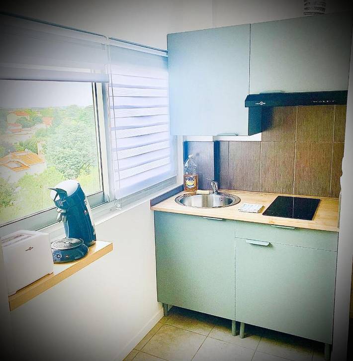 Appartement de vacances pour 2 personnes, avec balcon et vue, animaux acceptés