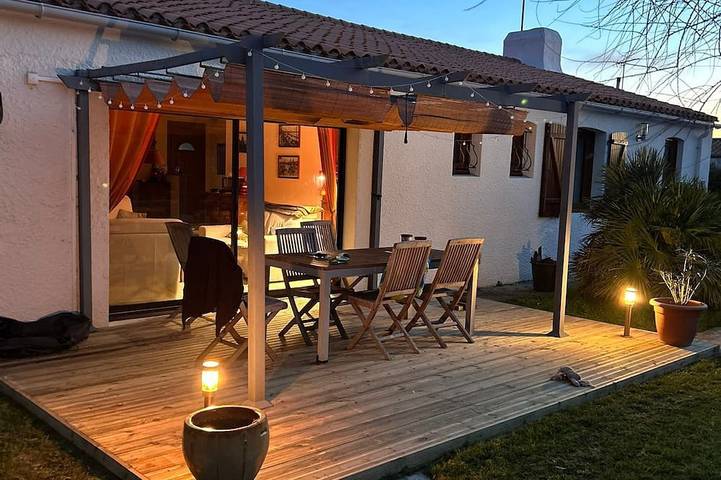 Maison de vacances pour 6 personnes, avec terrasse et jardin, animaux acceptés - 1