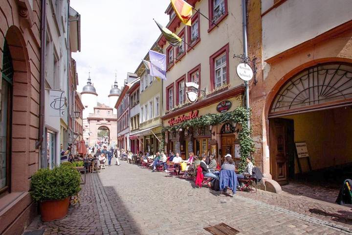 Hotel für 4 Personen, mit Terrasse in Altstadt Heidelberg