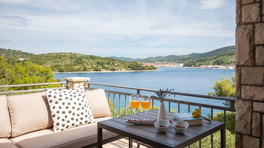 Villa für 5 Personen, mit Terrasse und Garten auf Korcula