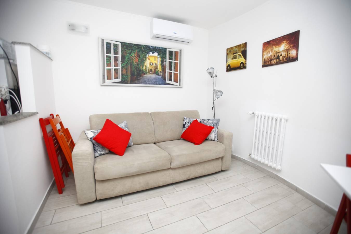 Vakantiehuis 'Gianicolo House' met privéterras, Wi-Fi en airconditioning in Rome, Provincie Rome