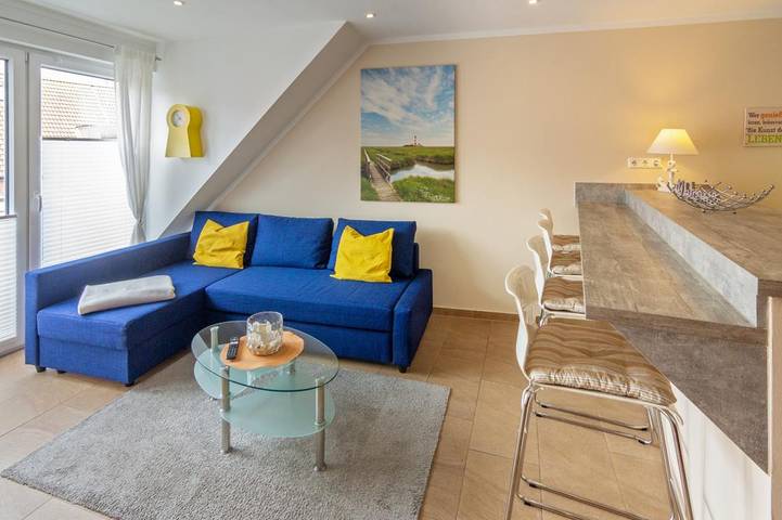 Ferienwohnung für 4 Personen, mit Balkon in Norddeich Mole - 4