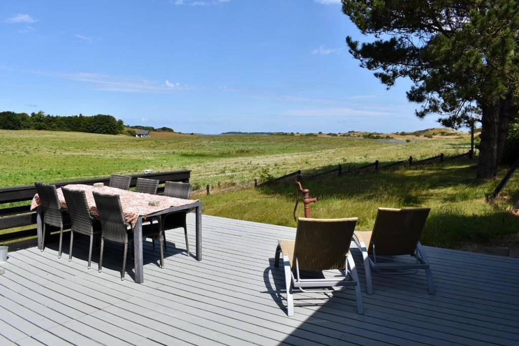 Gemütliches Ferienhaus mit Meerblick gelegen auf der malerischen Halbinsel Langø in Langø, Martofte