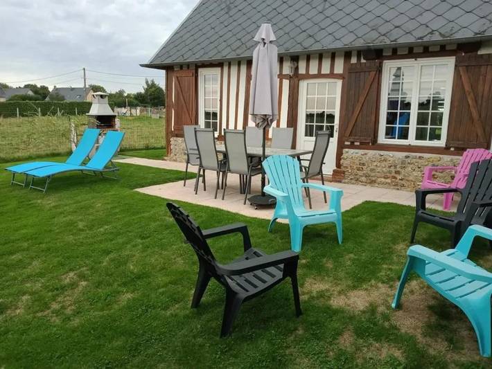 Location de vacances pour 5 personnes, avec jardin et terrasse, animaux acceptés à Épreville-en-Lieuvin