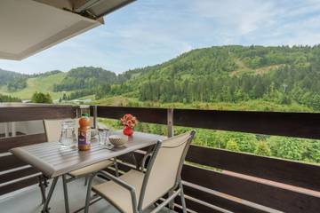 Ferienwohnung für 4 Personen, mit Balkon in La Bresse