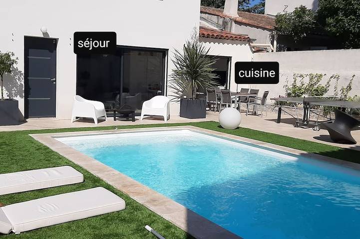Villa pour 8 personnes, avec jardin à Marseille