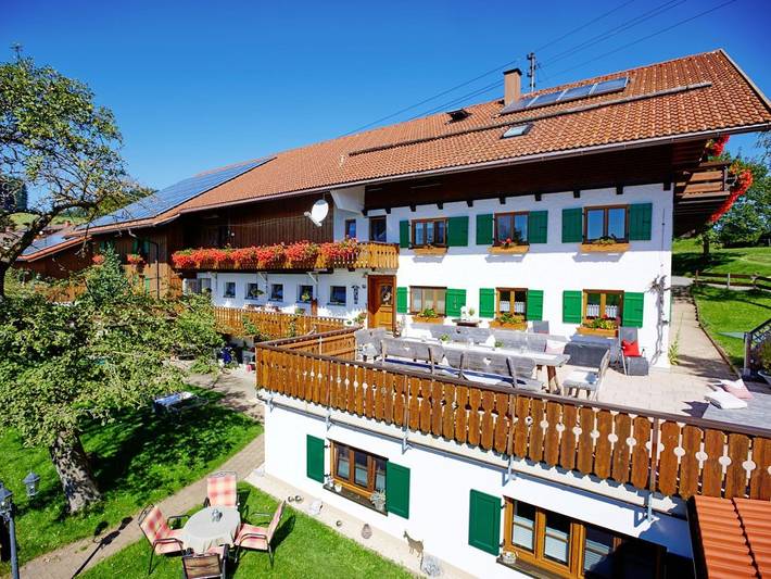 Bauernhof für 2 Personen, mit Sauna und Garten sowie Pool, kinderfreundlich im Oberallgäu - 3