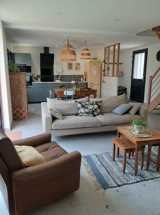 Location de vacances pour 6 personnes, avec jardin à Tatinghem