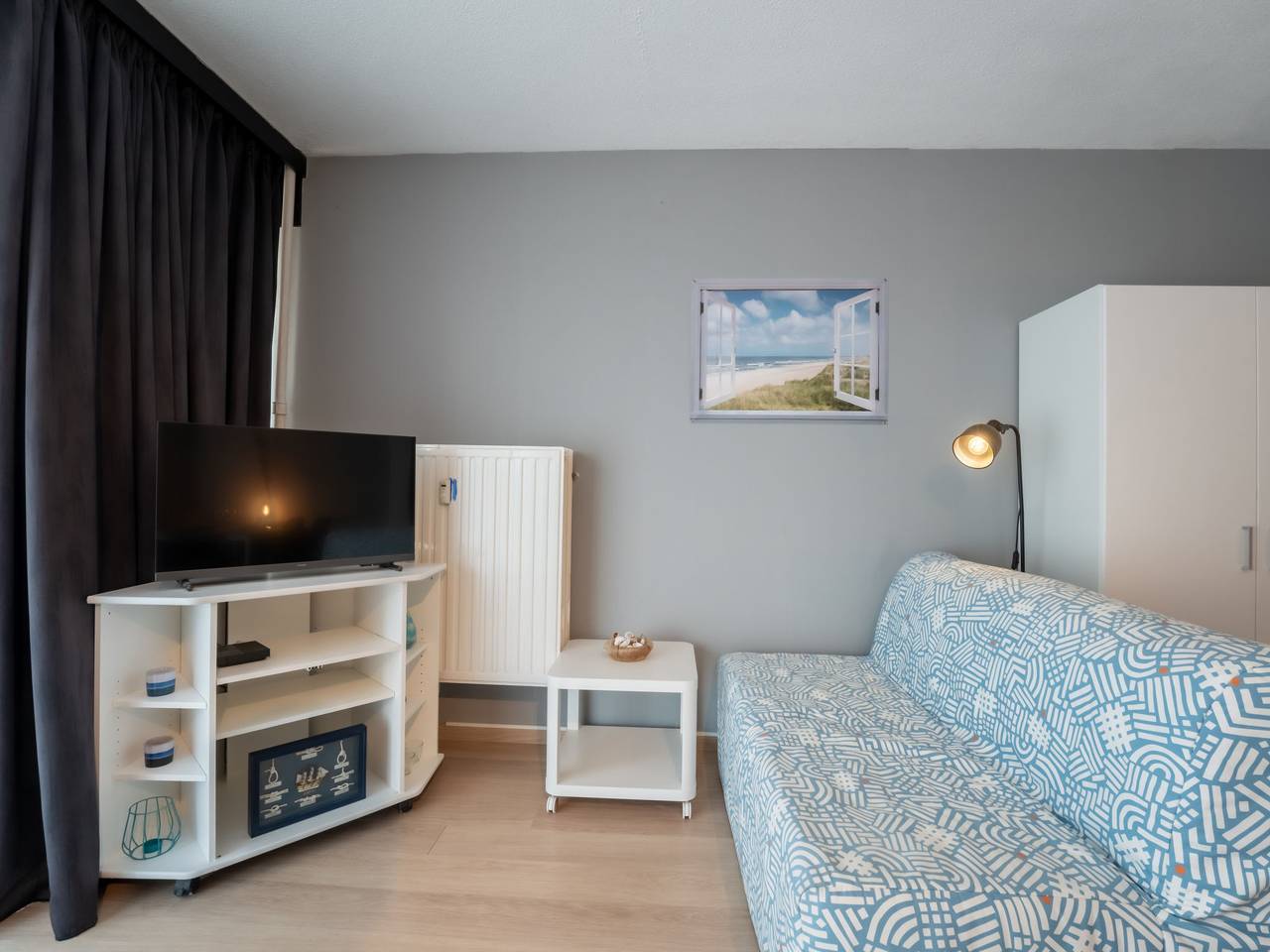 Appartement entier, Blue Sand I with lateral sea view in Blankenberge, Côte belge