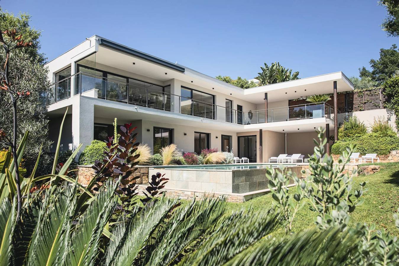 Villa Palmera in Le Cannet, Costa mediterránea (Francia)