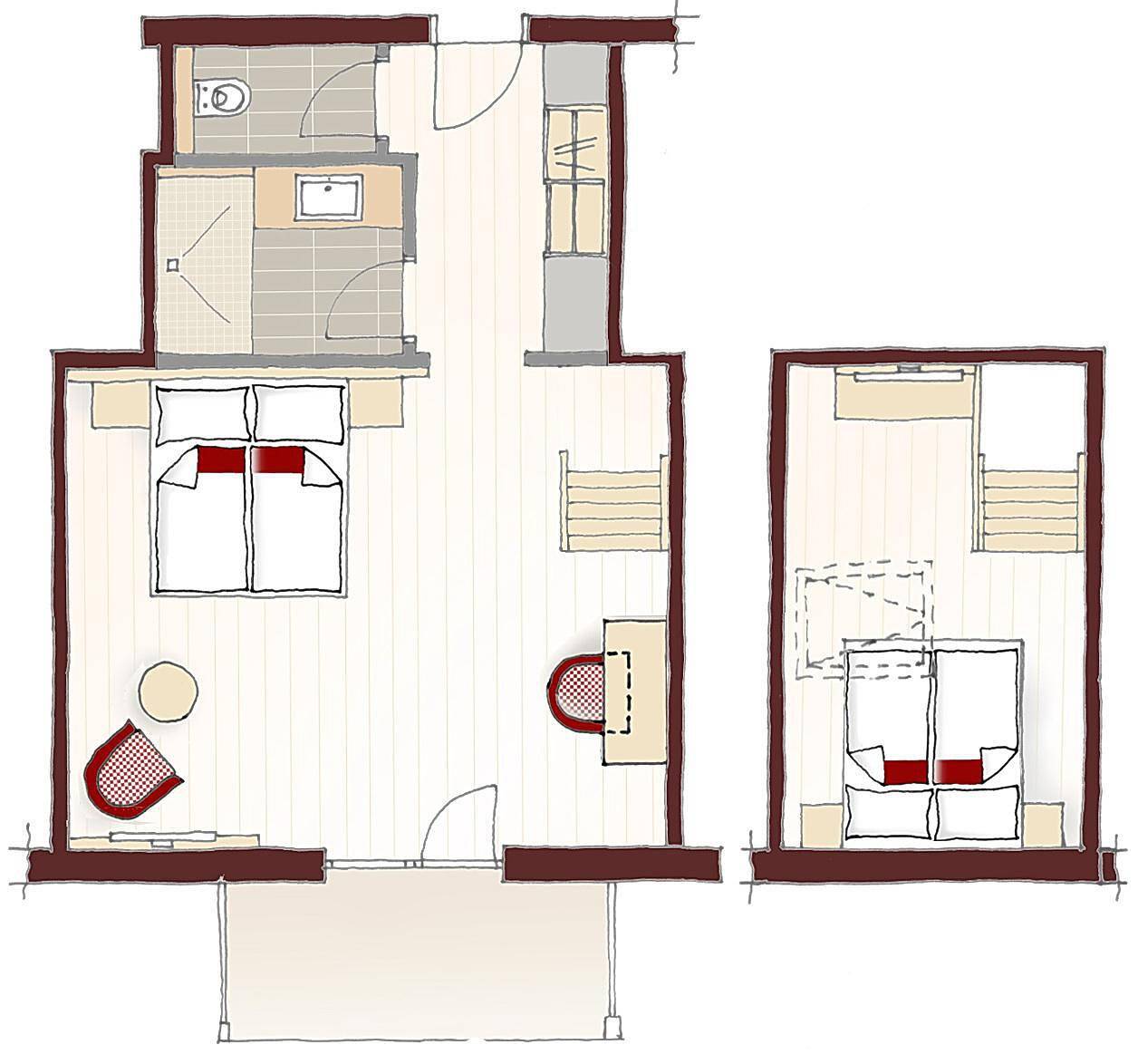 Familienzimmer "Preberblick" in Sankt Margarethen im Lungau, Bundesland Salzburg