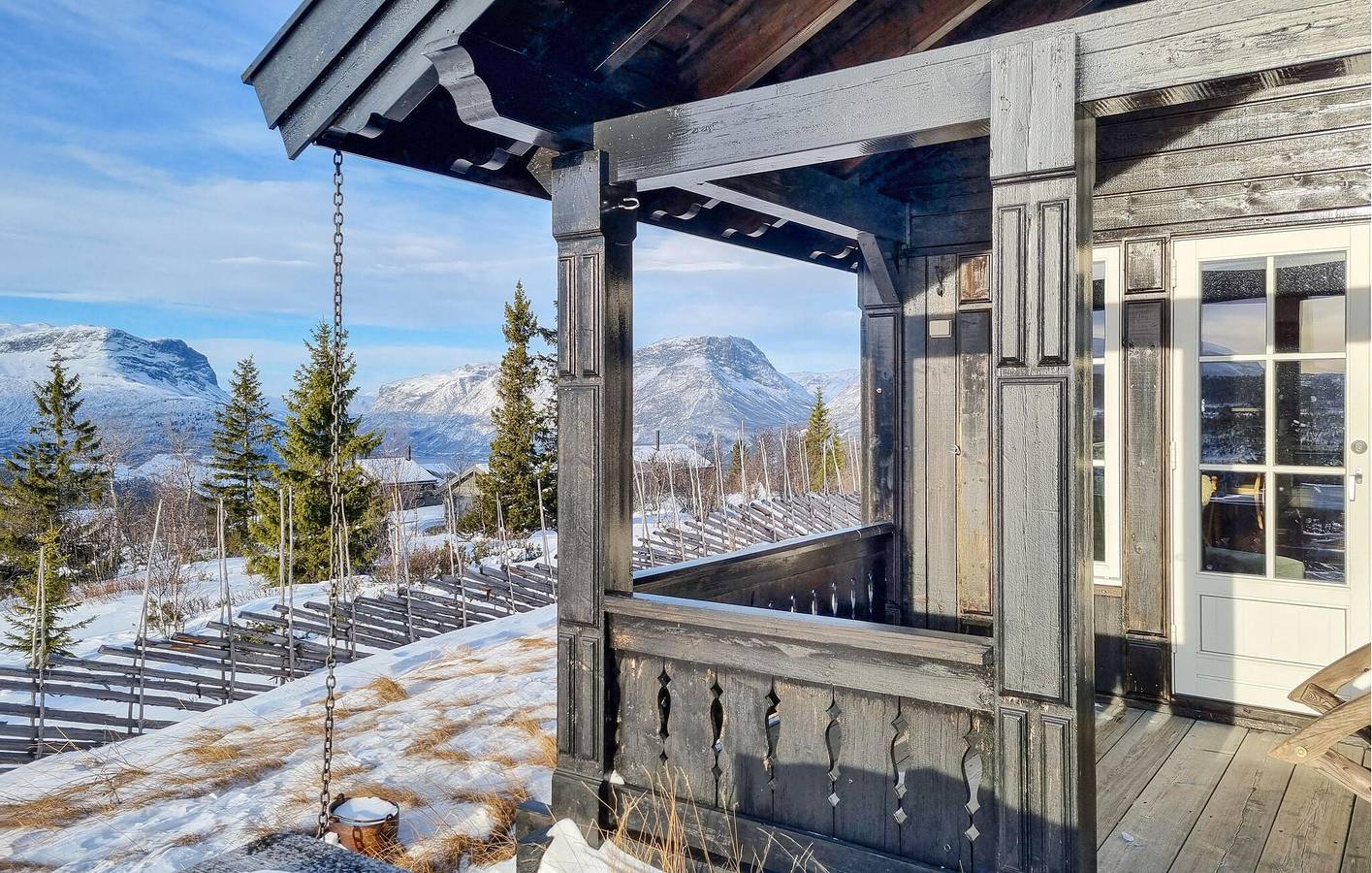 Ferienhaus für 10 Personen mit Sauna in Vang