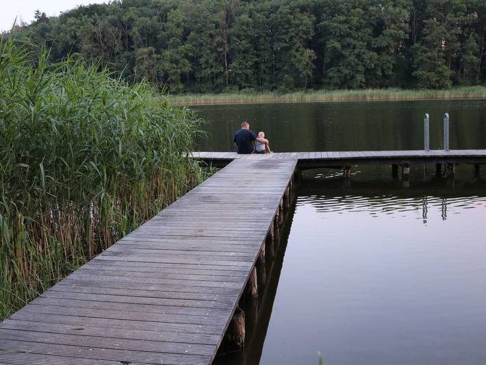 Ferienwohnung für 4 Personen, mit Terrasse und Garten an der Müritz
