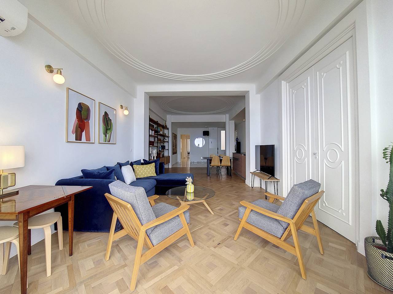 Hel leilighet, Ferieleilighet for 4 personer med balkong in Nice, Niceregionen