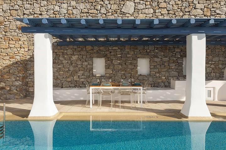 Villa pour 6 personnes, avec Terrasse et Jardin dans Mykonos - 2