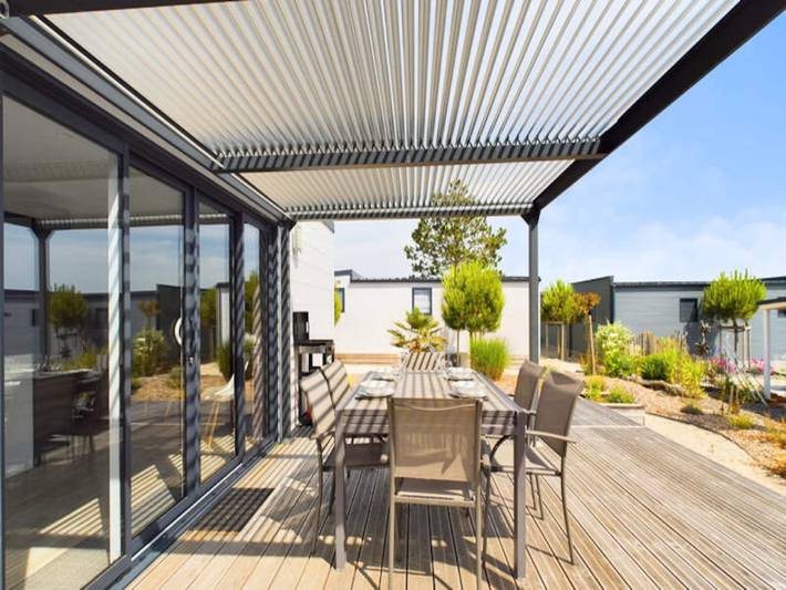 Appartement de vacances pour 6 personnes, avec piscine et jardin