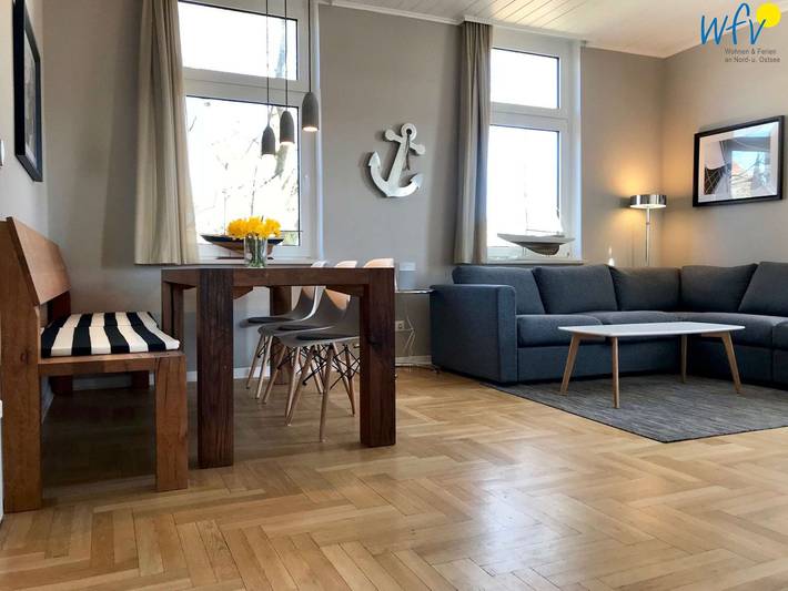 Ferienwohnung für 5 Personen, mit Balkon auf Juist