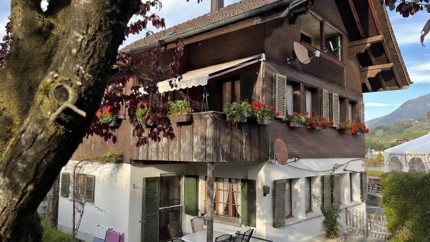 Ferienwohnung für 4 Personen, mit Terrasse in Frutigen