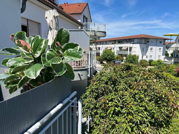 Ferienwohnung für 2 Personen, mit Balkon und Terrasse sowie Garten und Ausblick in Bannewitz