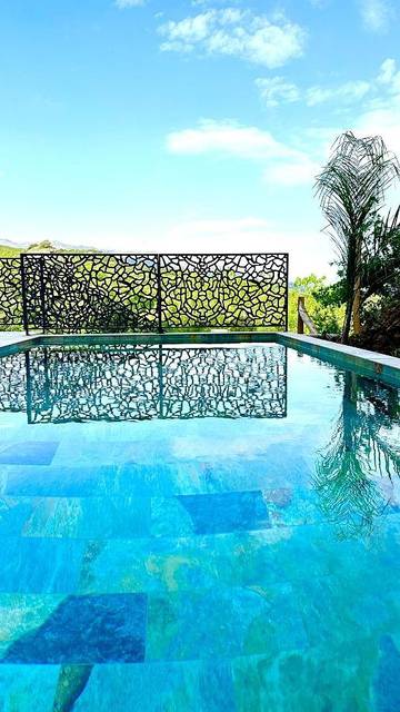 Cottage pour 6 personnes, avec vue ainsi que piscine et jardin à Vallecalle