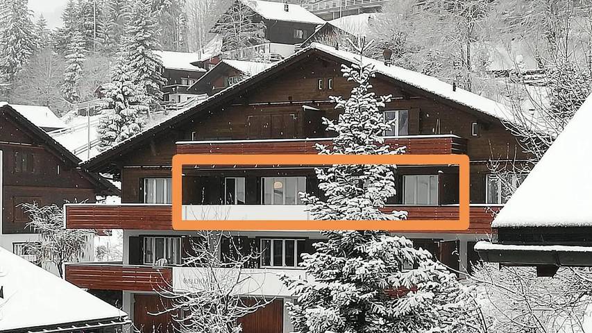 Ferienwohnung für 4 Personen, mit Terrasse in Adelboden