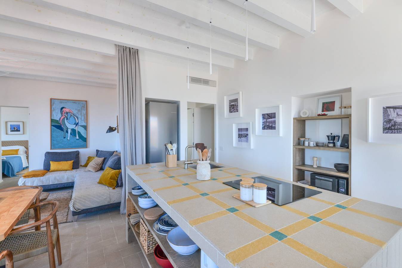 Ganze Wohnung, Ferienwohnung 'Casa Azzurrina Mare' mit Meerblick, Wlan und Klimaanlage in Campo nell'Elba, Elba