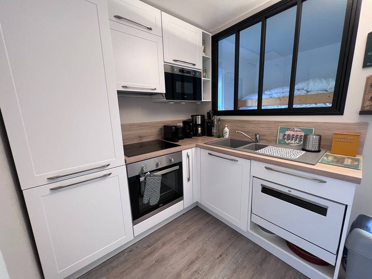 Hel lejlighed, Apartment 'La Cabane De Merdassier' with Balcony and Wi-Fi in Manigod, Annecy Området