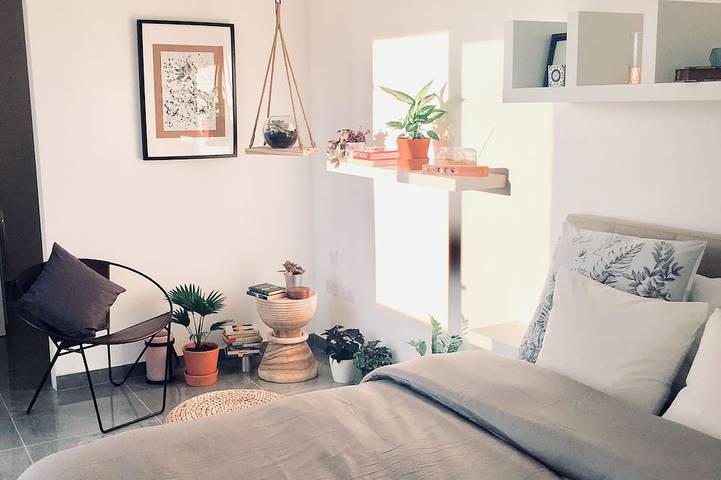 Appartement de vacances pour 2 personnes, avec jardin et balcon