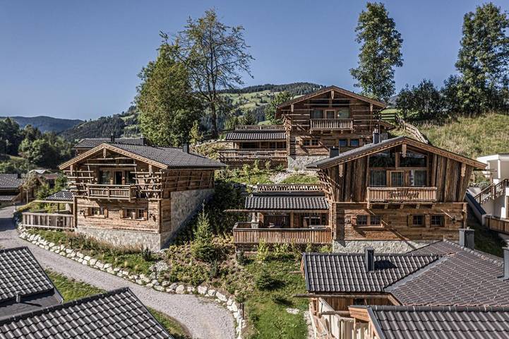 Chalet für 7 Personen, mit Ausblick und Pool sowie Garten und Sauna, mit Haustier in Wagrain - 4