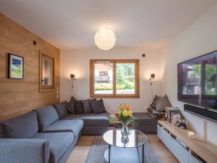 Gîte pour 4 personnes, avec terrasse dans Mer de Glace