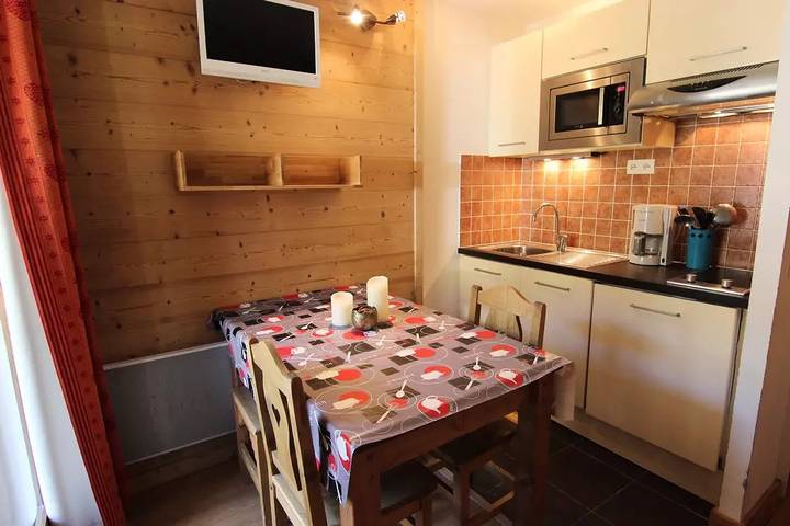 Gehele studio, Val Thoorens Studio 2 Personen Neer Allen in Val Thorens, Massif de la Vanoise