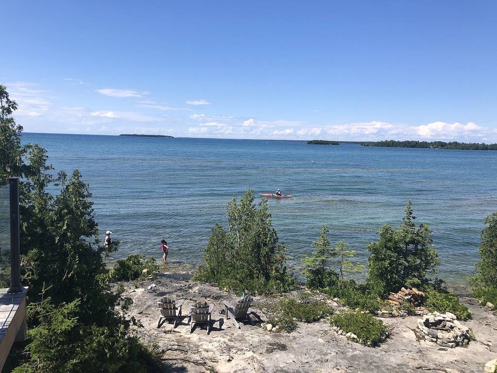 Ganze Wohnung, North Paw - 400 m privater Strand - Kajakfahren und Schwimmen direkt vor Ihrer Tür in Tobermory (Ontario)