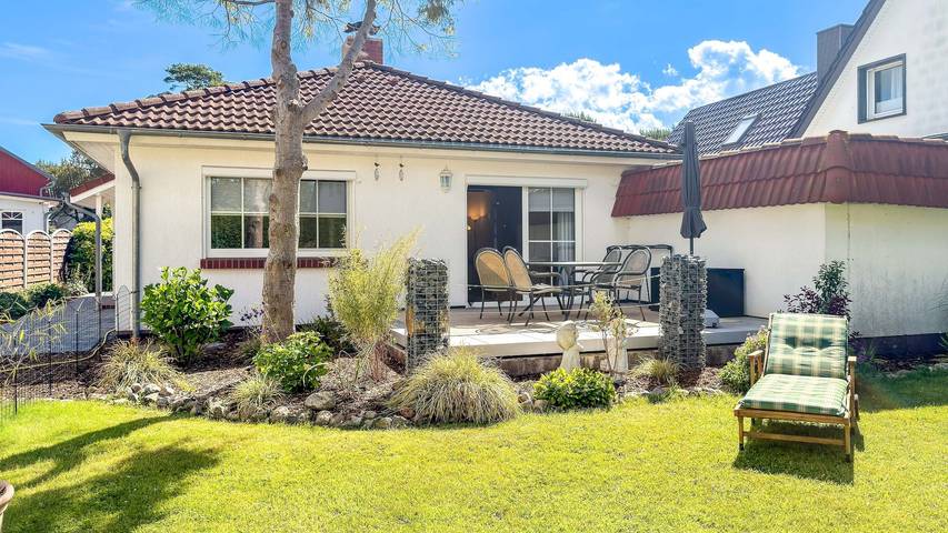 Ferienhaus für 3 Personen, mit Garten und Balkon - 1