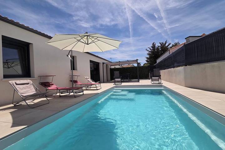 Villa pour 6 personnes, avec terrasse et jardin à Saint-Jean-de-Monts