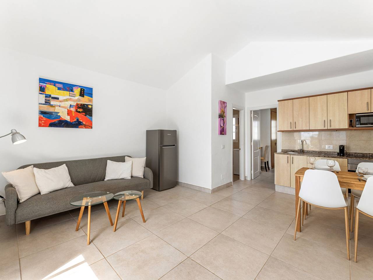 Entire apartment, Arena Apartment in Puerto del Carmen with communal pool in Los Pocillos, Tías