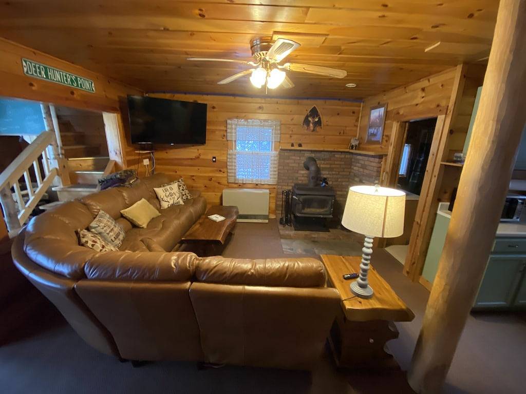 Grouse Landing on Back Lake in Pittsburg (NH), Coös County