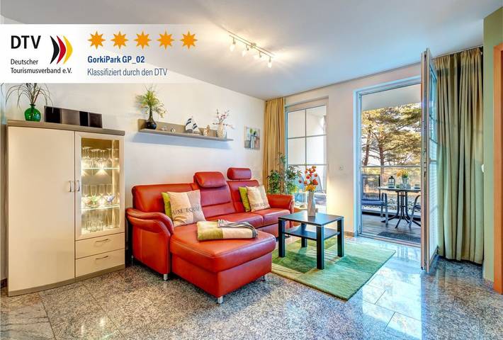 Ferienwohnung für 3 Personen, mit Ausblick und Garten sowie Sauna - 1