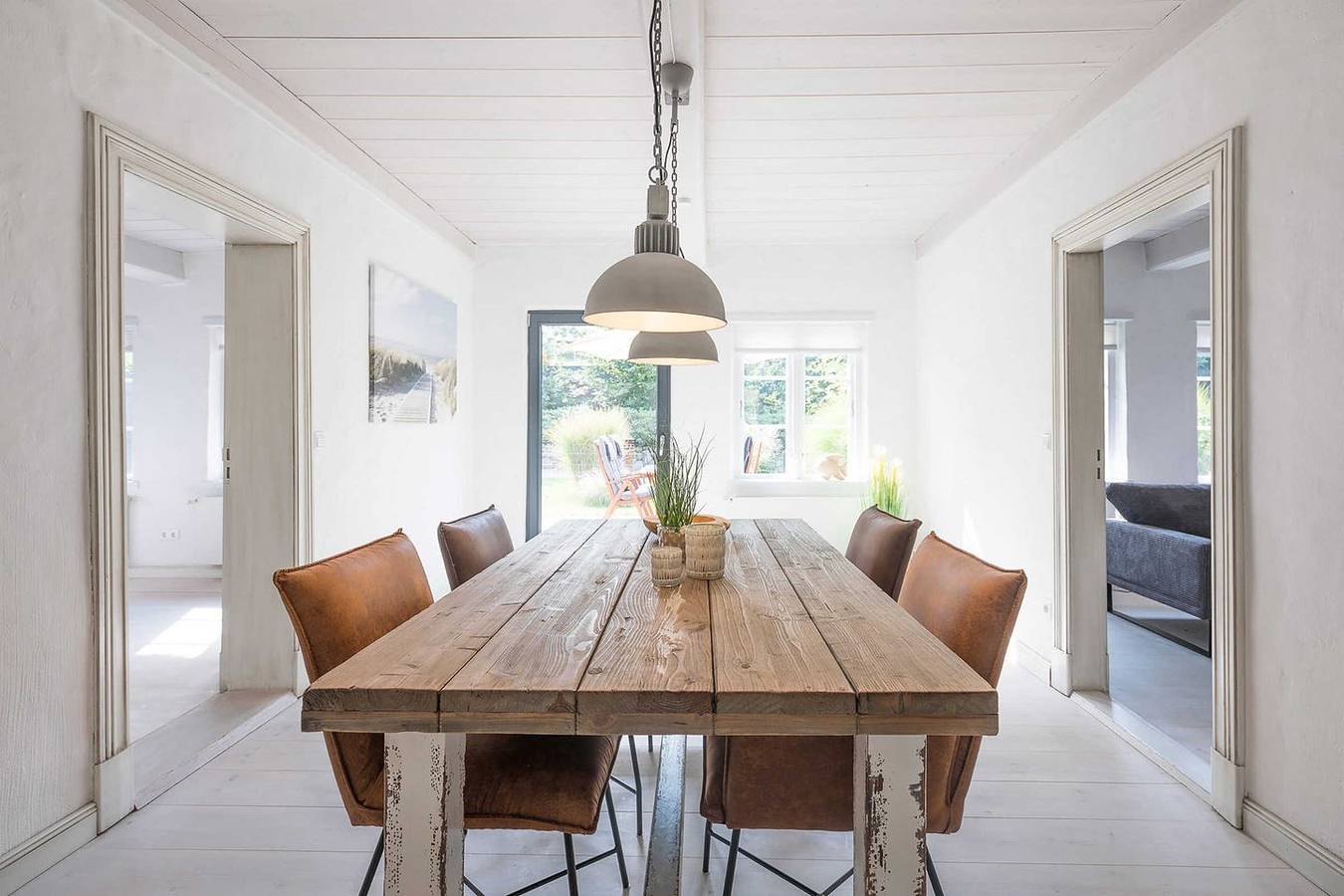 Ganze Wohnung, Wohlfühlatmosphäre unter Reet in der schönen Ferienwohnung „Watt-Lounge“ in Wobbenbüll, Nordfriesland