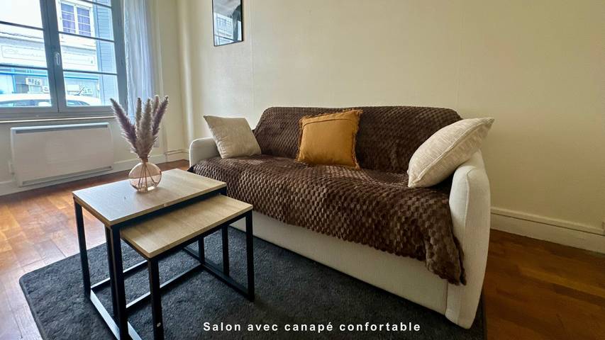 Entire apartment, T2 Cozy A Stone's Throw From The Loire in Blois, Blois region