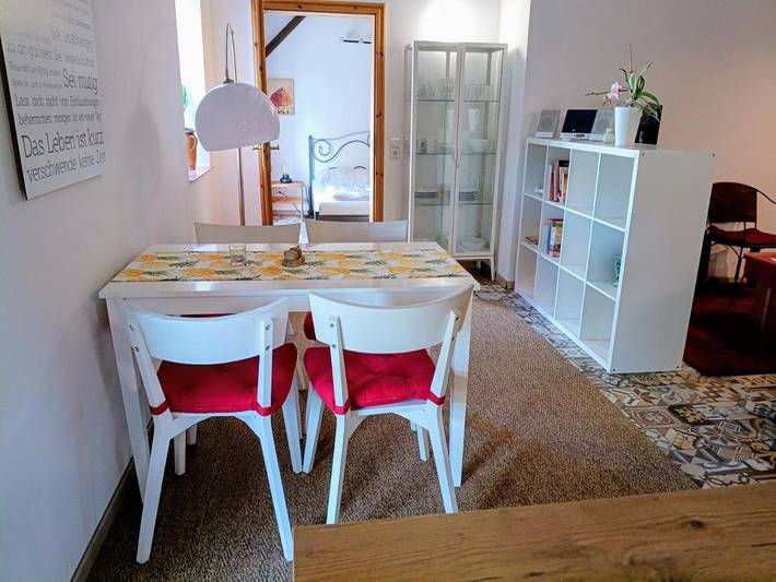 Ferienwohnung für 5 Personen, mit Garten und Sauna sowie Ausblick in Behren-Lübchin - 3