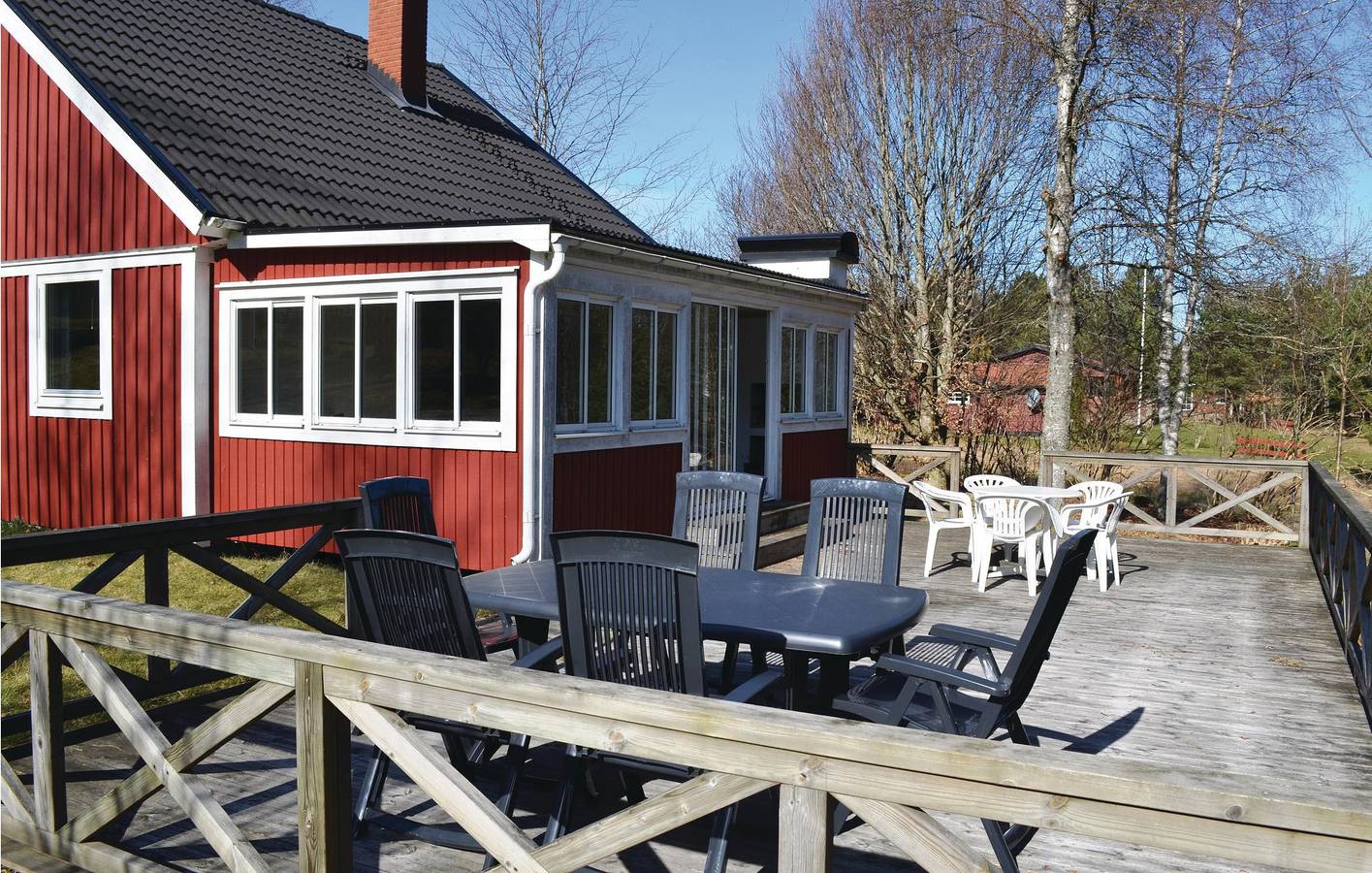 Hus för 6 Personer med trädgård in Kronobergs