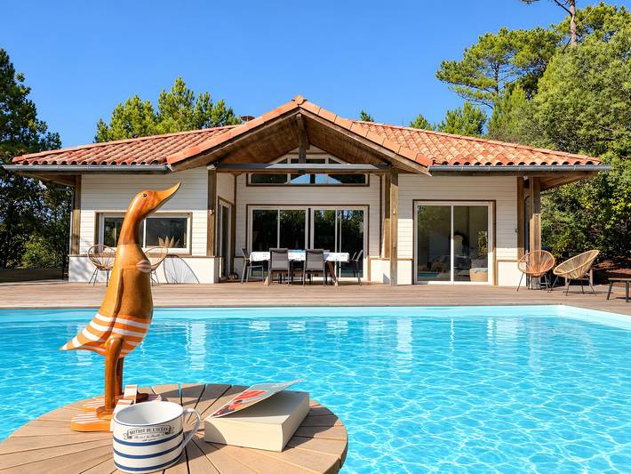 Maison de vacances pour 10 personnes, avec Jardin dans les Landes