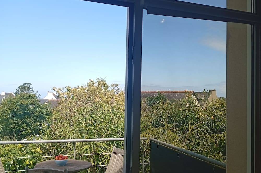 Ganze Wohnung, Beautiful Apartment 150 M From The Beach, Garden, Bbq And Private Parking in Plougoulm, Ceinture Dorée