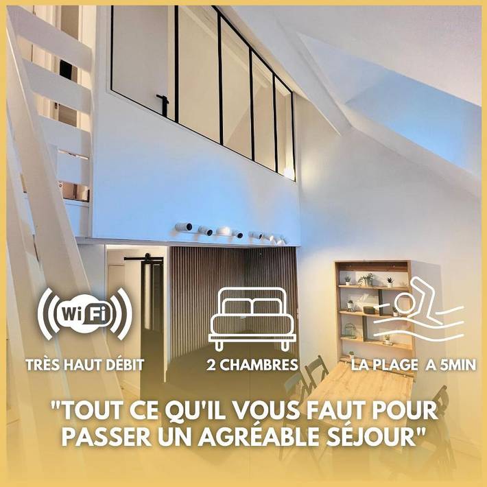 Maison de vacances pour 4 personnes, avec jardin et terrasse