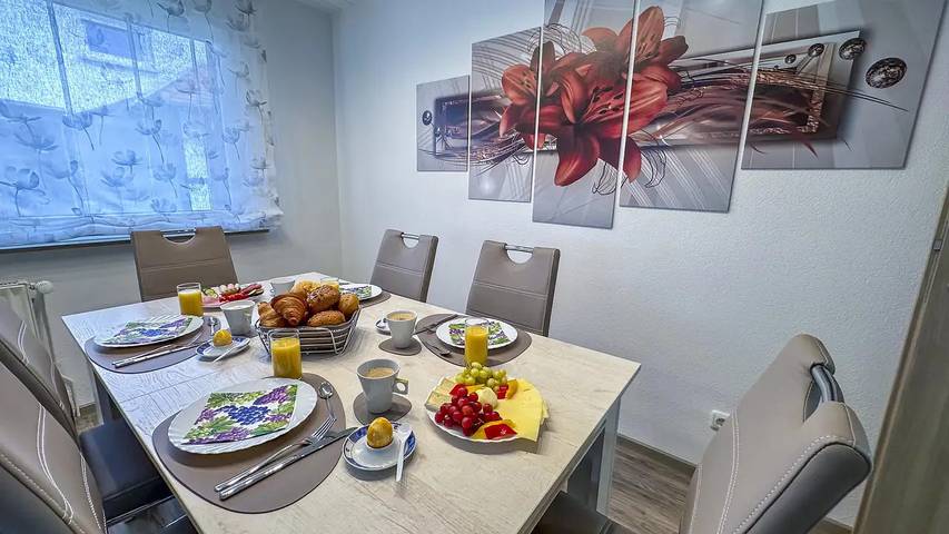 Ferienhaus für 4 Personen, mit Garten
