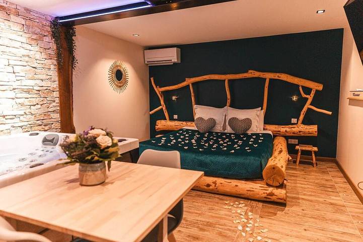 Gîte pour 2 personnes, avec sauna et jacuzzi dans Carspach - 3