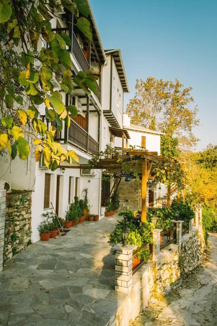 Maison d’hôte pour 2 personnes, avec balcon ainsi que vue et jardin