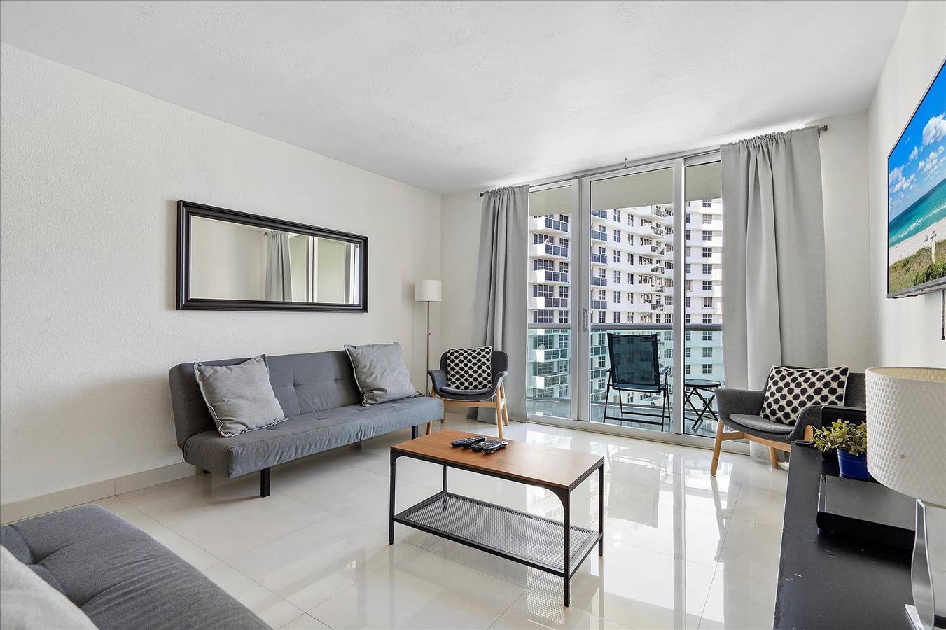 Apartamento entero, Apartamento de vacaciones para 6 personas con balcón in Hollywood Beach (FL), Hollywood (Florida)